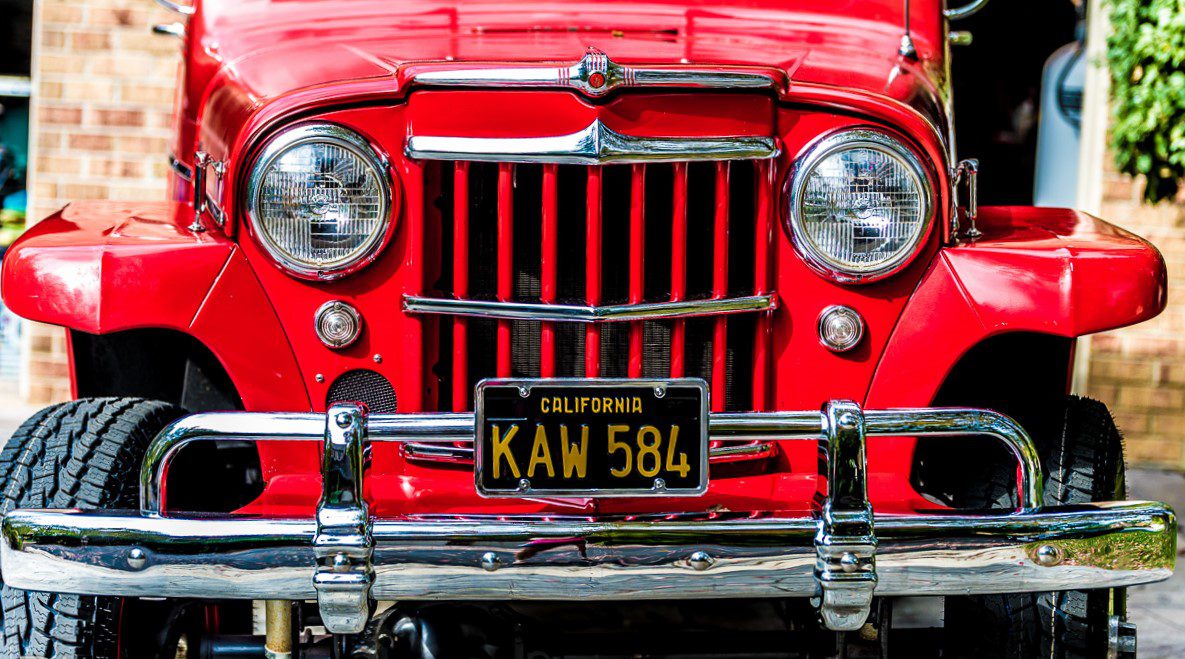 Paxton supercharged Willys Utility Wagon - Front View